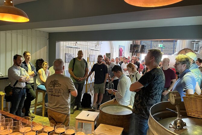 A craft beer tasting tour of the Bermondsey Beer Mile - Stop 1: Anspach & Hobday at The Arch House