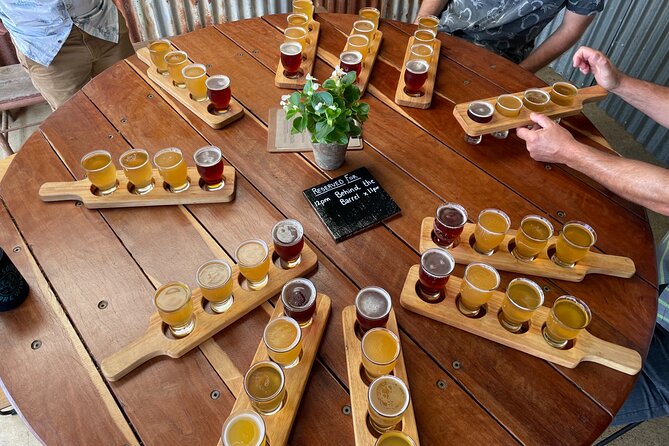 Afternoon Brewery and Distillery session: Tastings & transfers - Food at the venues: plan for extra costs, not surprise meals