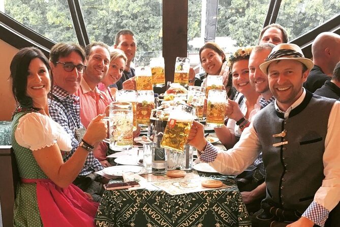 All-inclusive Small Group Beer, Brewery & Oktoberfest Experience! - Entering Munich at Marienplatz (and why a morning start helps)