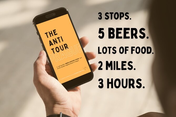 Anti Tour Prague - Self Guided Beer and Food Tour - Anti Tour Prague’s Real Value: Beer in the Right Neighborhood