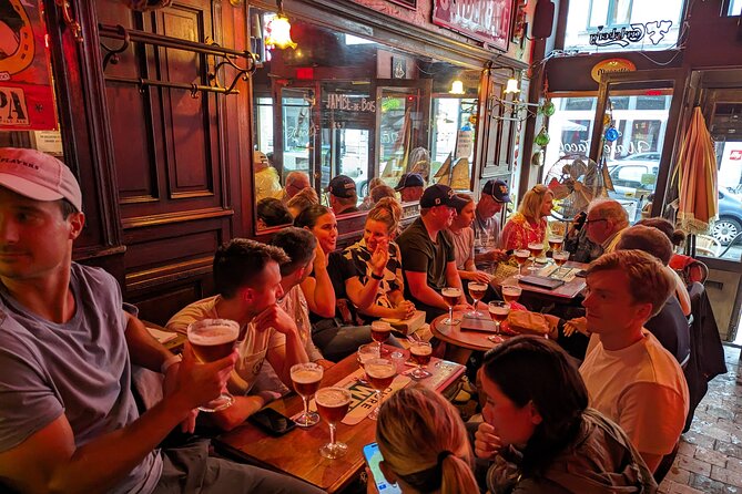 Antwerp Private Beer Tour - Stop two at t Waagstuk: tasting local beer in a classic setting