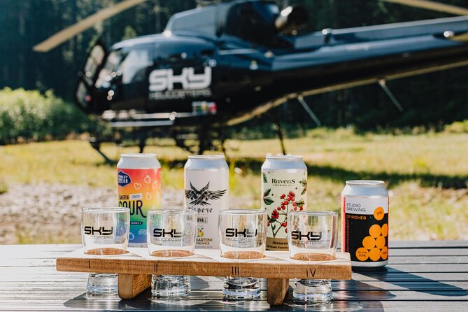 Backcountry Beer Tasting Heli-Tour & Landing (Depart SKY Hangar) - Key highlights before you go