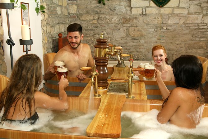 Beer Bath with Unlimited beer! - Staff and Service: Friendly, But Watch the Timing
