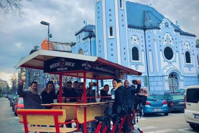 Beer Bike - Pedal, sit, or use the electric motor: why that flexibility matters