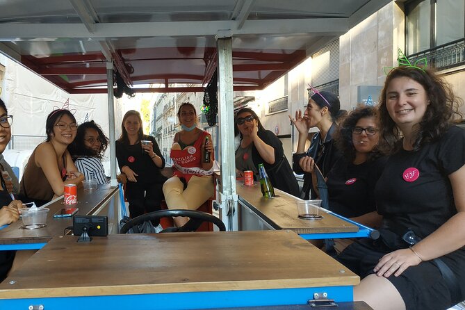 Beer Bike Bar Tour - Stop 3: a straight, unobstructed Champs-Élysées moment
