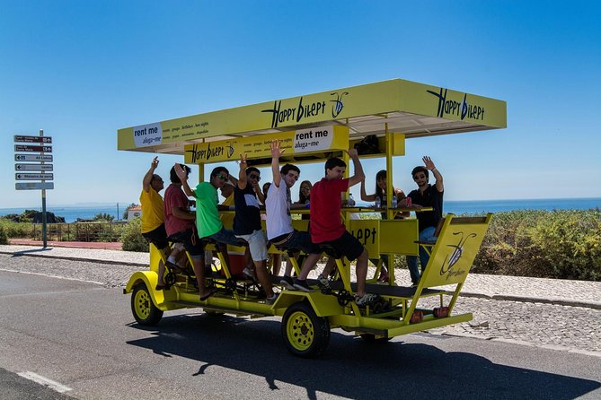 Beer Bike Lisbon - Breaks every 15 minutes (and no restroom on board)