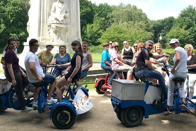 Beer Bike & Party Bike Highlights Berlin City Tour including pick-up - Price and value: what $42.14 buys you