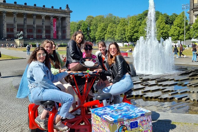 Beer Bike & Party Bike Highlights Berlin City Tour including pick-up - Pickup from Brandenburg Gate: convenient, but mind the radius