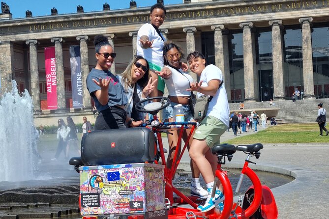 Beer Bike & Party Bike Highlights Berlin City Tour including pick-up - Weather, refunds, and one-day reliability