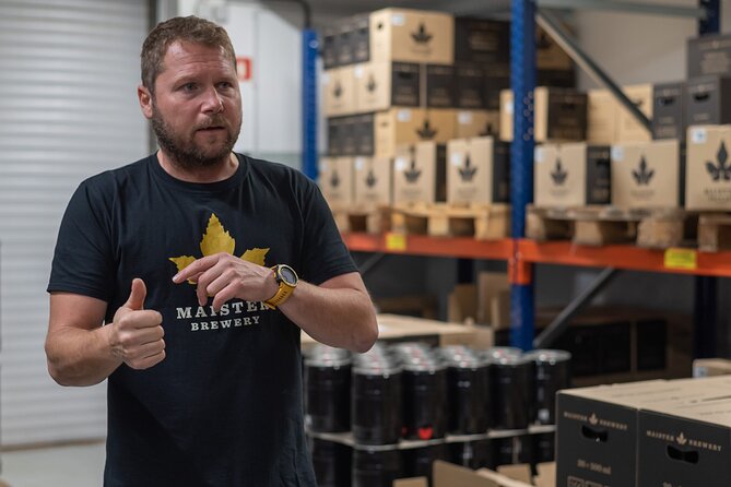 BEER WAY Kamnik Craft Brewery Visit & Tastings - What you learn about flavor: hops, Citra, and the General Maister idea
