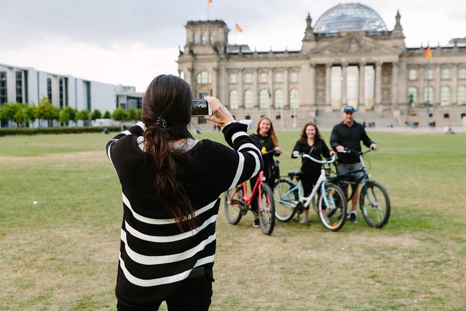 Berlin City Bike Tour with Beer Garden Stop - Riding through Tiergarten, then pausing for a beer garden lunch