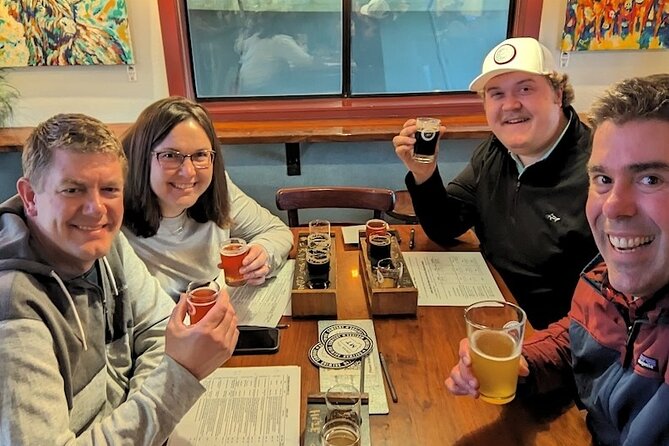 Bozeman Brewery Hop - Mountains Walking Brewery: tanks, malts, hops, and a hot appetizer