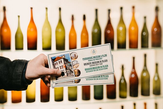 Brewery Museum Entrance including a Glass of Beer - Brewery Museum beer voucher: how it works and where you redeem it