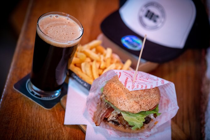 Brewery Tour with Food included - The Beer Flight: Four Fresh Samples in the Factory Tap Room