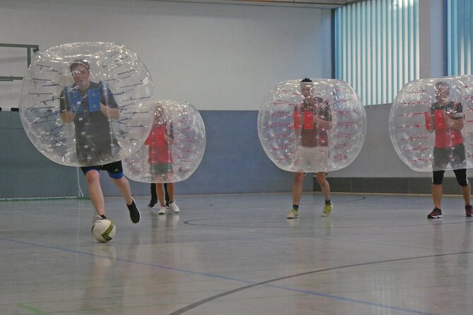 Bubble soccer in the center of Hamburg with beer / champagne - Privacy for Real Groups (Up to 15)