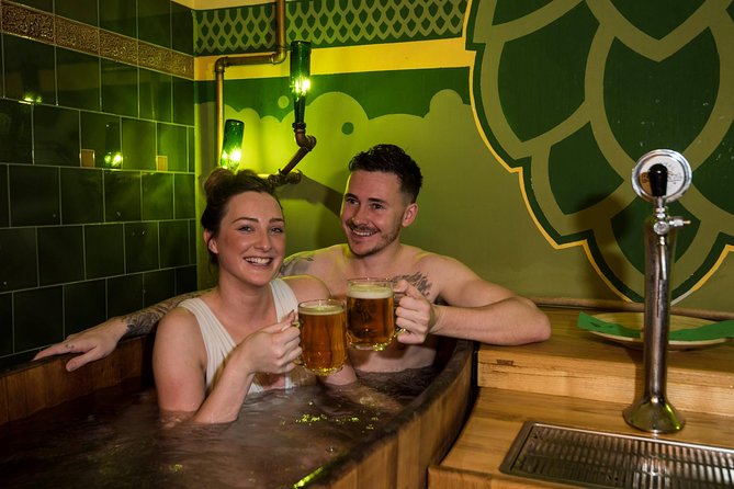 Budapest BeerSpa with Unlimited Beer and Optional Széchenyi Bath - The private changing cabin: peace of mind before you soak