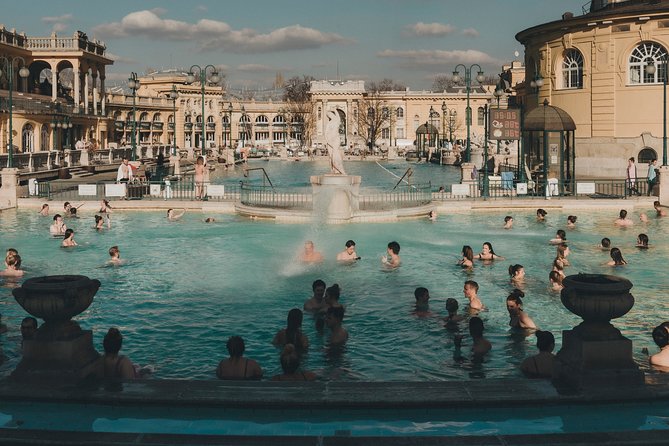 Budapest BeerSpa with Unlimited Beer and Optional Széchenyi Bath - Stop 2: optional full-day Széchenyi fast-track entry (saunas, steam rooms, pools)