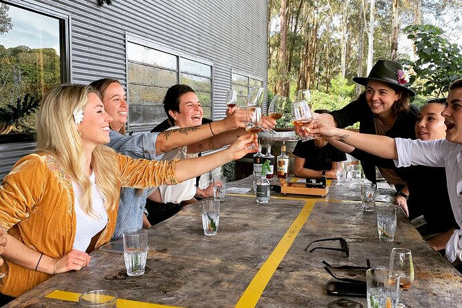 Byron Bay Brewery & Distillery Tour: Tastings, Lunch & transfers - Stone & Wood Brewery (Byron Bay): a solid beer opener with an easy tasting paddle