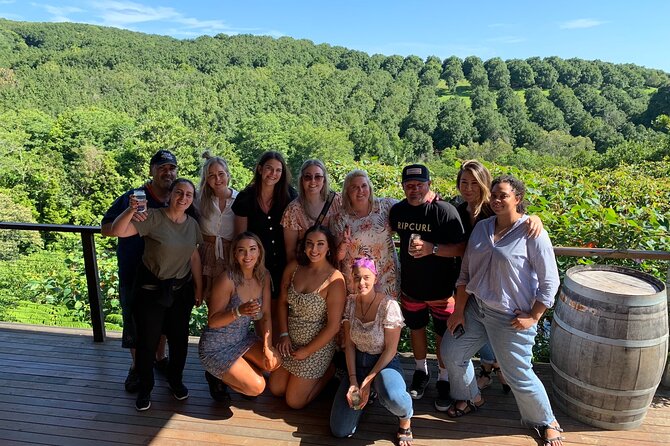Byron Bay Brewery & Distillery Tour: Tastings, Lunch & transfers - Seven Mile Brewing Co: a quick tasting moment before you head back