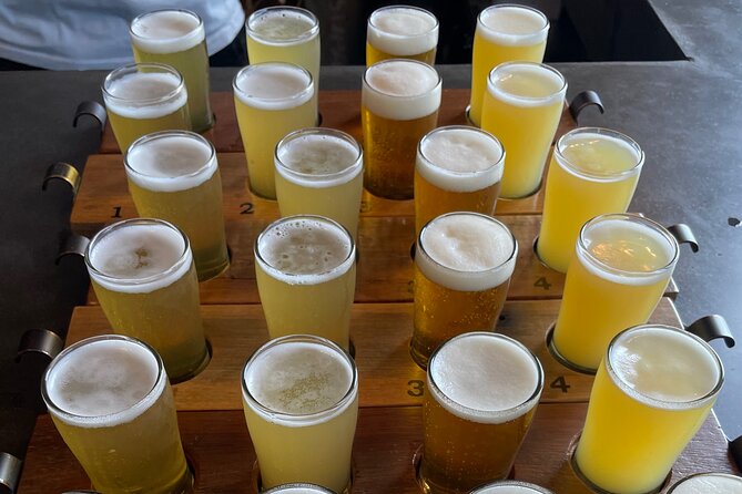 Byron Bay Brewery & Distillery Tour: Tastings, Lunch & transfers - Lunch plus drinks: why eating matters on a day like this