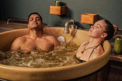Denver Beer Spa: Colorado's Most Unique Spa Experience For Two - Checking In at 3004 N Downing St: The Taproom Warm-Up