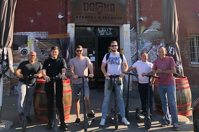 E-Scooter CRAFT BEER and BREWERY Tour - Timing, Meeting Point, and What Your 3.5 Hours Look Like