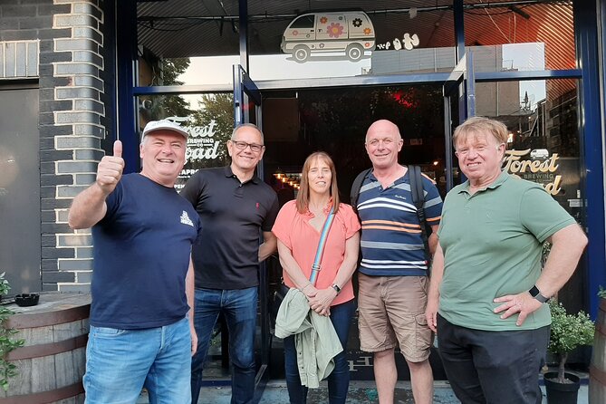 East End Craft Brewery Tour - Stop 1: Five Points Taproom & Courtyard on Mare Street