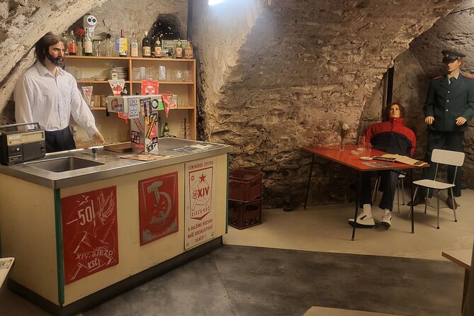 Enjoy 3 beers in Czech Beer Museum - Entering the Czech Beer Museum on Husova 21