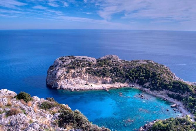 Faliraki Sunset Cruise with Unlimited Aperol Spritz, Beer & Wine - Stop 2: Ladiko Beach and the Rhodes Coastline Angle