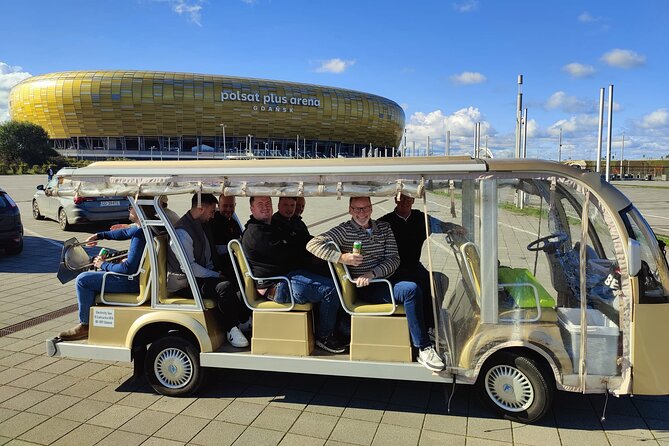 Gdansk: NO LIMIT BEER City Tour Sightseeing by Buggy Golf Cart - Beer on wheels: the ride vibe and comfort level