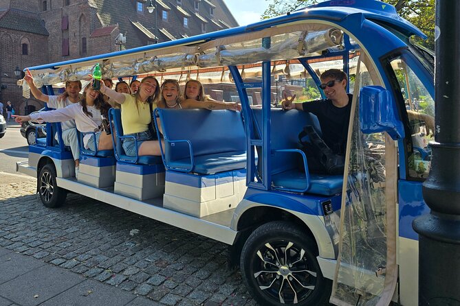 Gdansk No Limit Beer City Tour - Getting around by golf cart: less walking, more you-actually-see