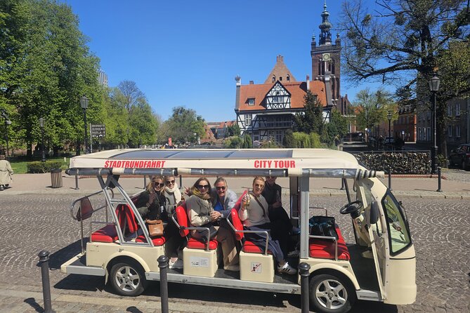 Gdansk Unlimited Beer Tour by GolfBuggy & Highlights & LiveGuided - Love Bridge to the museums: iconic sights, outside-only access