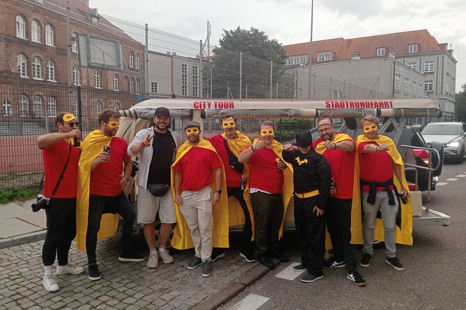 Gdansk Unlimited Beer Tour by GolfBuggy & Highlights & LiveGuided - Ending with Gdańsk Glowny Railway Station