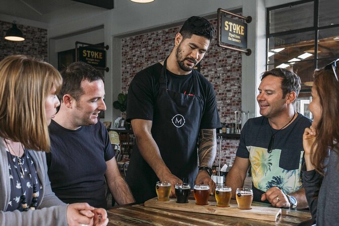 Great Taste Beer Tour by Bicycle (Self-guided) - McCashin’s Tap Room: the included 4-beer/cider paddle