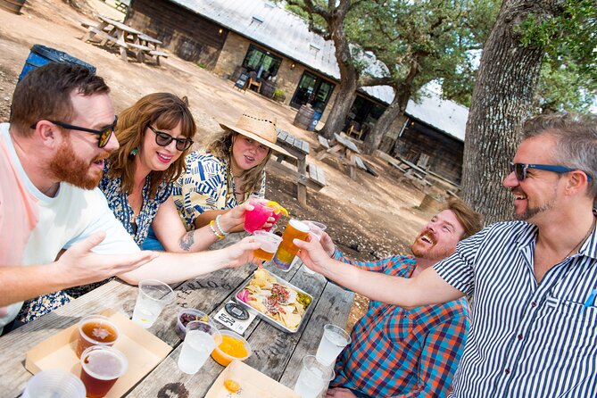 Half-Day Hill Country Brewery and Distillery Shuttle from Austin - Austin to Hill Country with ride stress removed