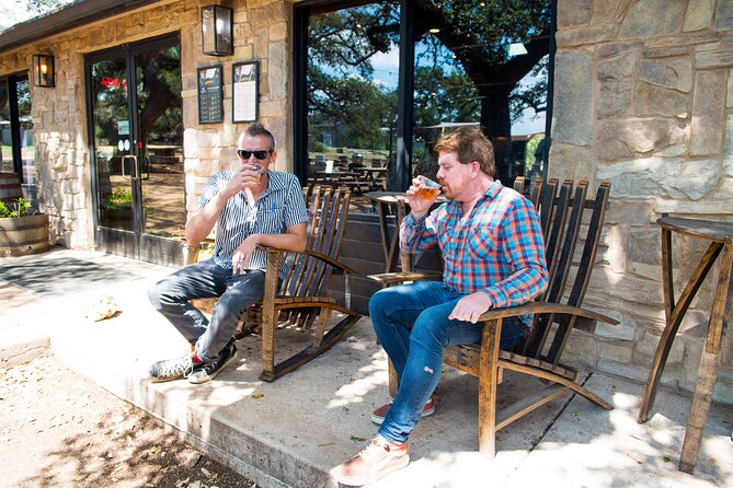 Half-Day Hill Country Brewery and Distillery Shuttle from Austin - Stop 3: Jester King Brewery near Dripping Springs and pizza energy