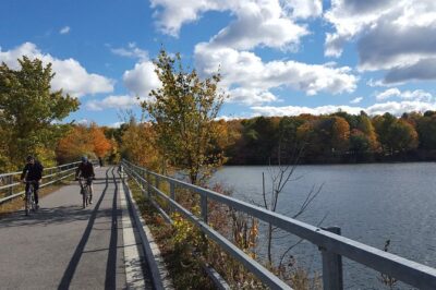 Hudson Valley Craft Brewery Bike Tour - Riding the North County Trailway for 35 miles