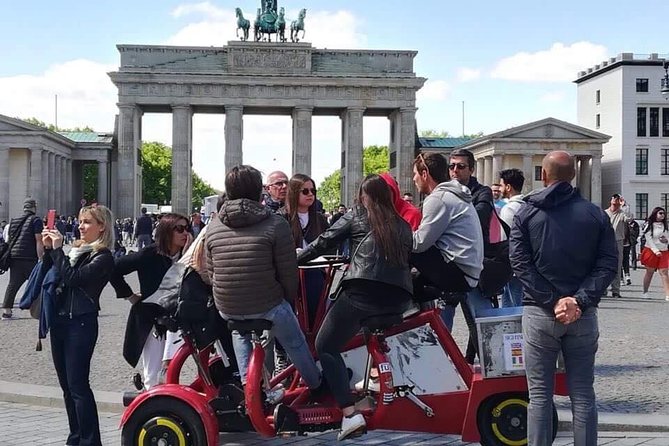 Jetbike Berlin fun bike beer bike - Where the tour starts at Brandenburg Gate (and why that matters)