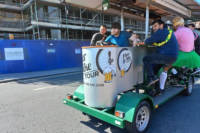 LIverpool beer or prosecco bike tour - Where It Starts: 31 Grafton St and the Simple Flow
