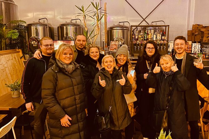 Liverpool's Brewery Bus Tour– 4 Breweries, 12 x Craft Beer & Food - Where you start at Shankly Hotel, and how the day ends at Love Lane