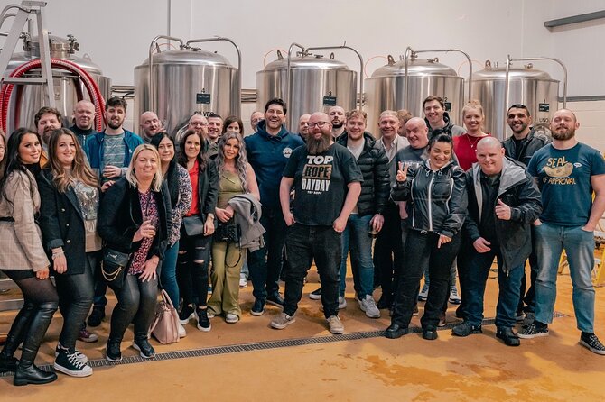 Liverpool's Brewery Bus Tour– 4 Breweries, 12 x Craft Beer & Food - Group size, comfort, and the no-restroom reality check