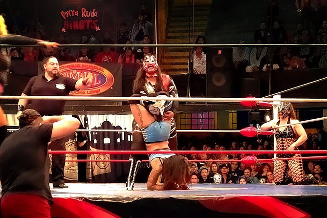 Lucha Libre wrestling show, tacos and beer with artist - Arena Mexico: Where the Masks, Music, and Chaos Collide