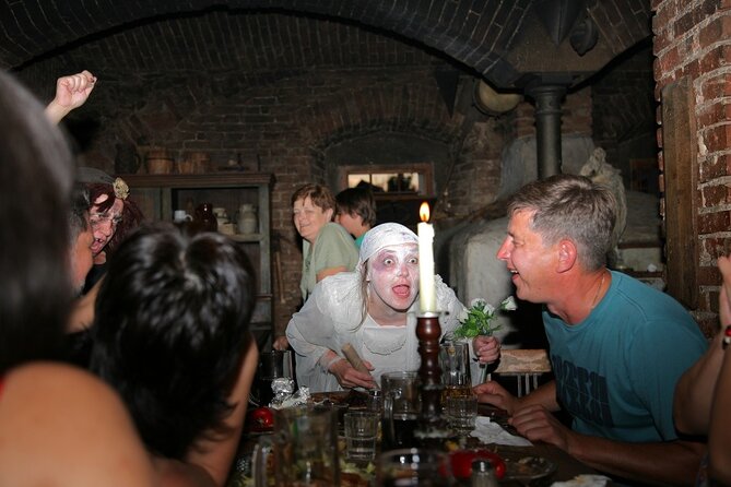 Medieval Dinner Show Castle and Brewery Tour with Hotel pick up - Medieval tavern dinner at 19:00: candlelight setting, period staff, and unlimited drinks