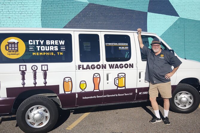 Memphis Signature Guided Brewery Tour - First stop: Grind City Brewing Co. and the reuse-story on the bluff