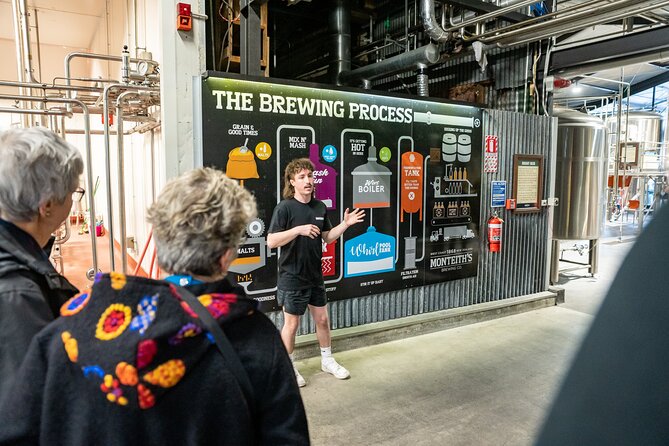 Monteith's Brewery Tour - Timing, shoes, group size, and age rules that affect your day