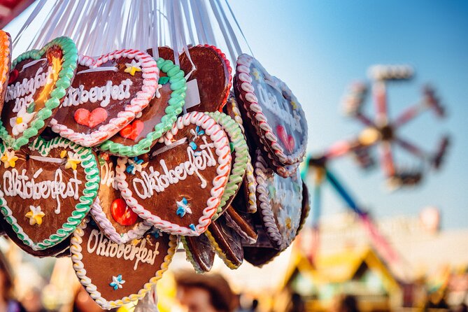 Munich City Walk and Oktoberfest Tour With Beer Tent Reservation - Inside the tent: the guaranteed seat, beer, and half a chicken
