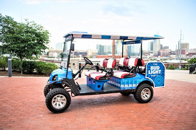 Nashville Brewery & Distillery Tour by Golf Cart - Meeting downtown and spotting murals between stops