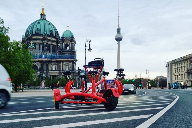 Party and Beer Bike Private Sightseeing Tour Berlin with Pick-up - Leo’s role: guide, driver, and group-mood manager