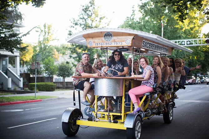 Pedal, Drink, and Bar hop through Sacramento on a 15 seat Beer Bike - Key things that make this tour worth it