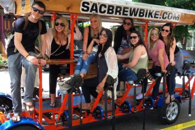 Pedal, Drink, and Bar hop through Sacramento on a 15 seat Beer Bike - Your Midtown route: what each stop is like